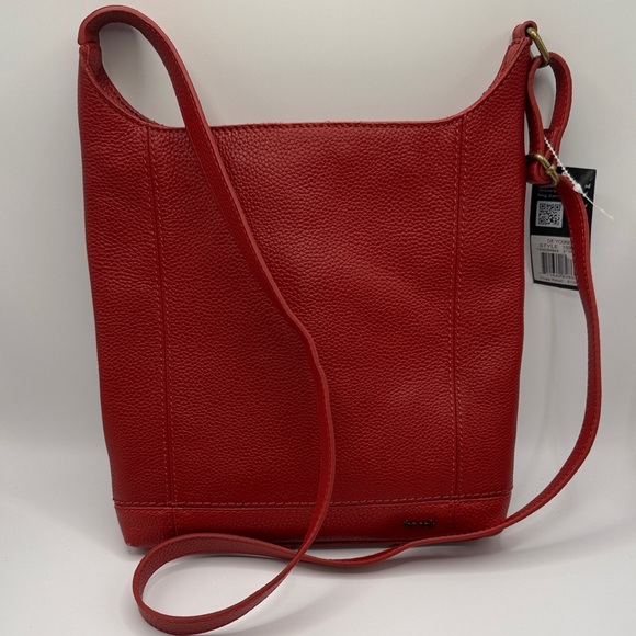 The Sak Red Leather Shoulder Bag